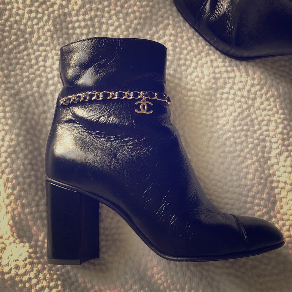 Chanel ankle boots